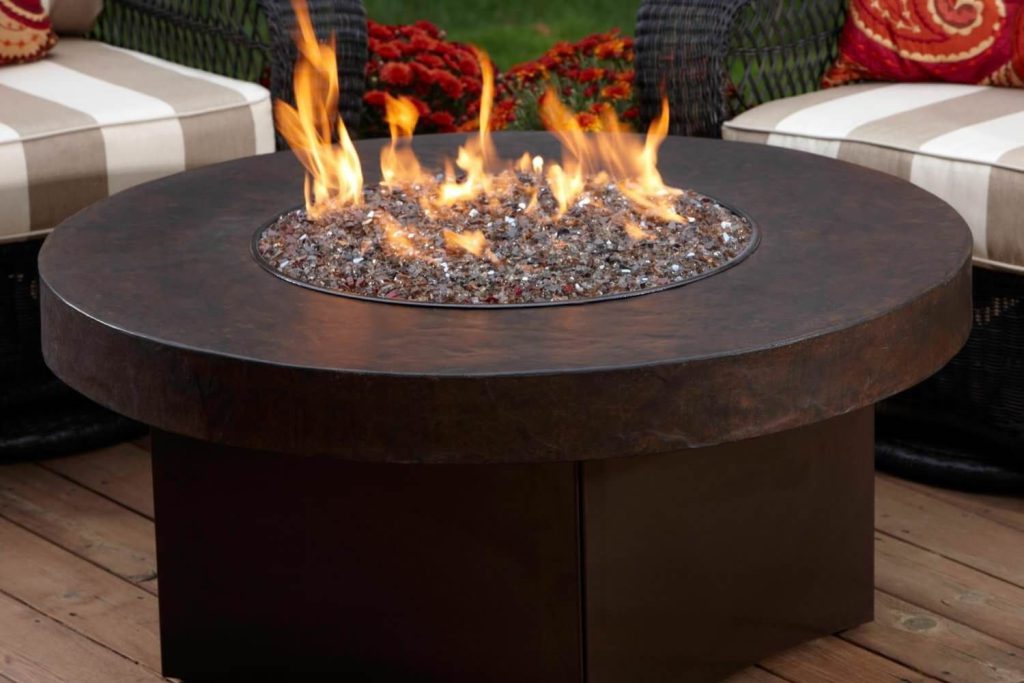 outdoor gas fire pit